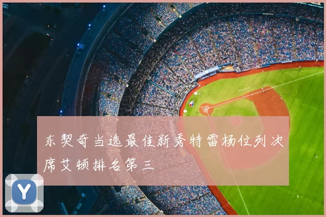 东契奇当选最佳新秀特雷杨位列次席艾顿排名第三