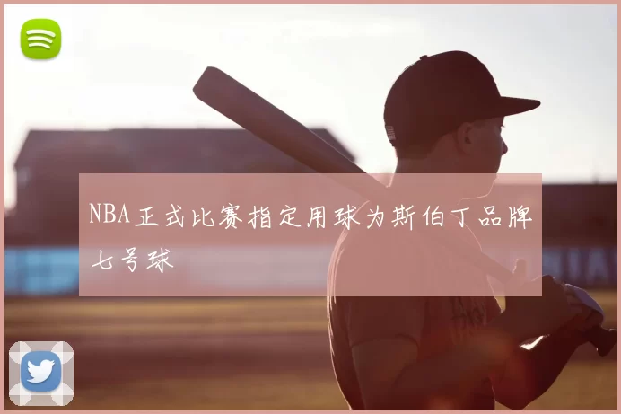 NBA正式比赛指定用球为斯伯丁品牌七号球